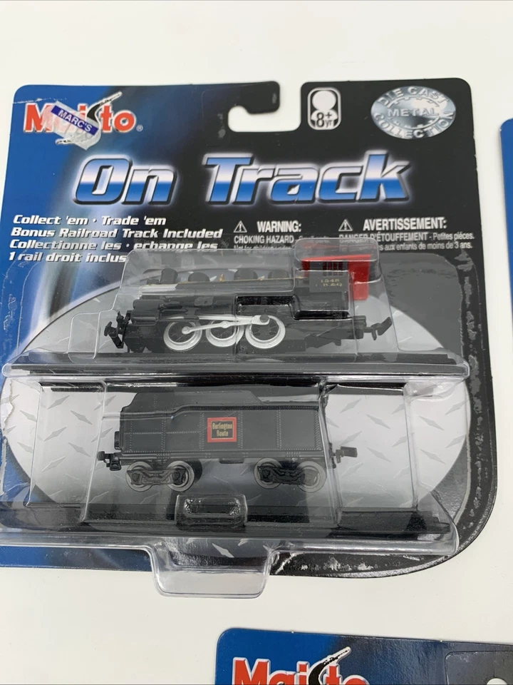 Лот товаров MAISTO ON TRACK Поезд Texas & Pacific Engine 473, Тендер Wabash Burlington - Изображение 4 из 4