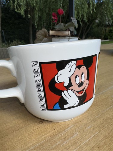 Disneyland Paris Mickey XXL Tasse Frühstückstasse von TAMS, England - Bild 1 von 9