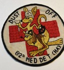 Vietnam War 82nd Medical Detachment Dust Off Pocket Patch Theater Made Med Det — photo 2