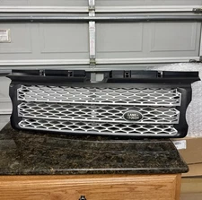 BLACK  FRONT GRILLE FOR RANGE ROVER L320 SPORT MODEL 2006-2009 OEM