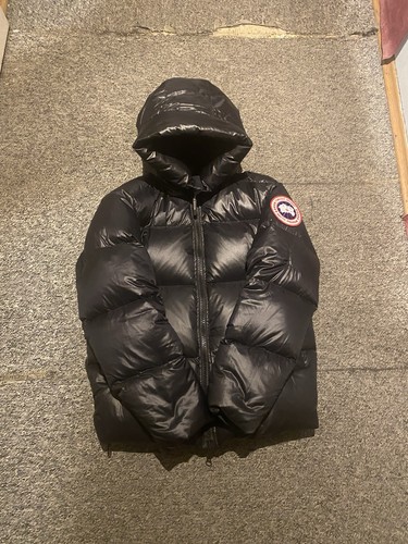 Canada Goose Crofton Puffer Jacke Schwarz Gr. XS