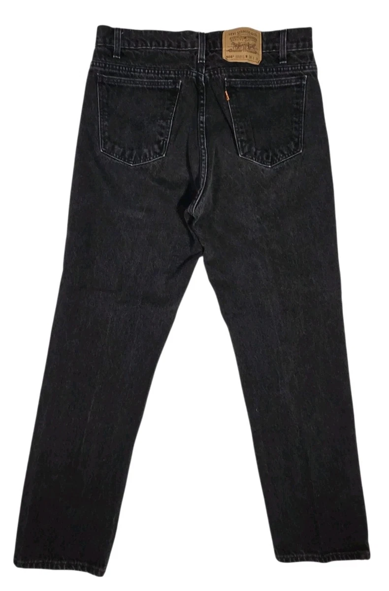 Levi's 505 Black Jeans for Men for sale - eBay