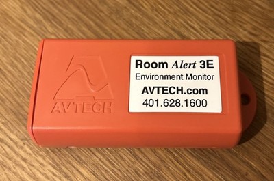 AVTECH Room Alert 3E Umgebungsmonitor, super Zustand - ansehen!