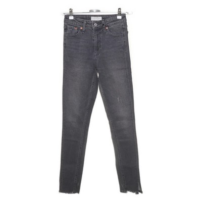 Levi Strauss & Co, Jeans, Größe: 24/30, 721 High Rise Skinny, Grau #AXV
