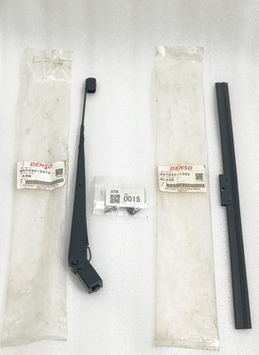 NEW GENUINE DENSO REAR WIPER ARM & BLADE SET-857030-0070 / 857240-1350 FREE SHIP