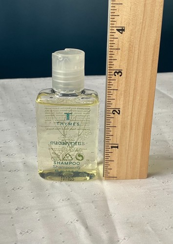 Thymes Eucalyptus Shampoo Travel Size Lot of 10, 1.5 fl oz each = 15 fl oz total - Picture 4 of 24