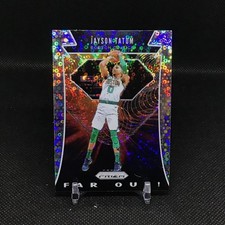 2019-20 Panini Prizm #22 Jayson Tatum Far Out! Fast Break