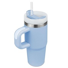 14 oz Tumbler with Handle and Straw, 14oz Tumbler with Lid and Straw for Kids...