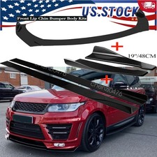 For Range Rover Sport 14-19 Car Front Rear Bumper Lipside Skirts86.6 Extension