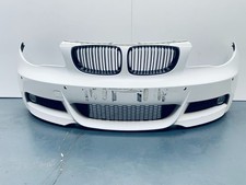 BMW E82 E88 2007-2013 M Sport Front Bumper PDC in Alpine White 300 #106