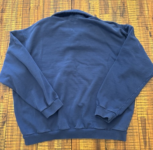 Herren Poloshirt Vintage Nike Golf Blau XL Langarm - Bild 12 von 13