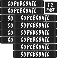 12 Pack Magsaddle Supersonic Magazine Marking Bands Black-white-12pack 
