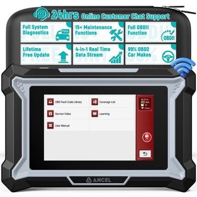 Lifetime Free Update, OBD2 Scanner Automotive All System Diagnostic Code Reader