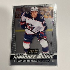 2024-25 O-Pee-Chee Platinum Marquee Rookie Luca Del Bel Belluz Rookie #231