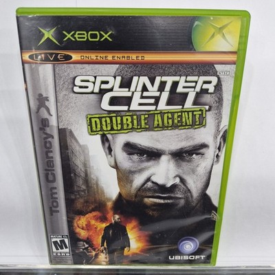 Tom Clancy's Splinter Cell: Double Agent (Microsoft Xbox, 2006) With Manual 