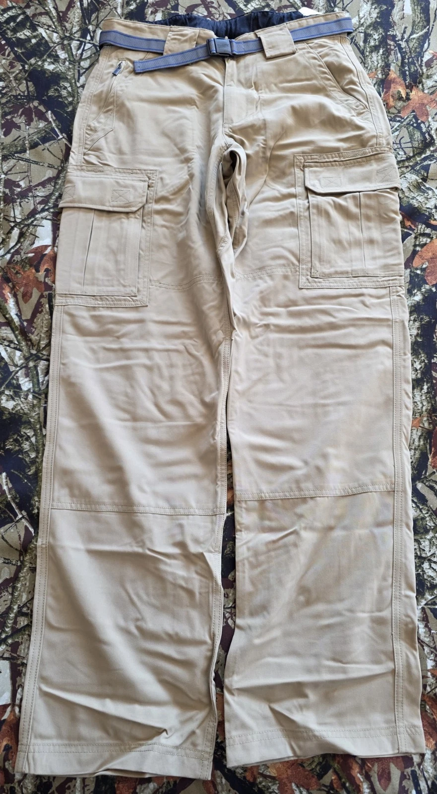 Duluth Trading Co Men's Original Dry on the Fly Relaxed Fit 9-Pocket Cargo Pants