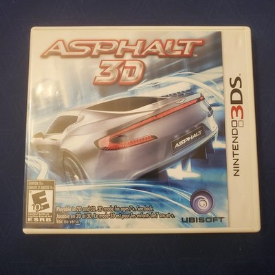 Asphalt 3D Nintendo 3DS Video Game 3D Racing Tested Working Complete CIB