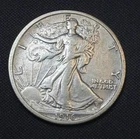 AU+ 1916 Philadelphia Liberty Walking Half Dollar 50C Nice Strike