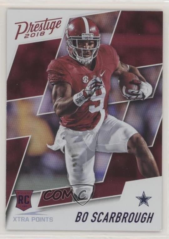 2018 Panini Prestige Rookie Xtra Points Purple Bo Scarbrough #243 Rookie RC o6n