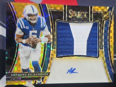 2023 Select Anthony Richardson Jumbo RPA Gold Prizm /10