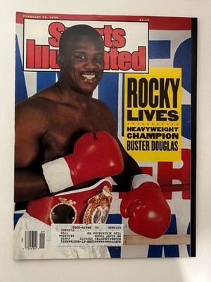 Sports Illustrated February 26 1990 Buster Douglas Heavyweight Boxing Magazine