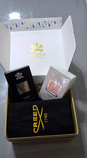 Creed Aventus Eau de Parfum Spray 100ml with Wind Flowers 75ml EMPTY BOTTLES