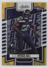2023 Panini Absolute Rookies Gold Stars 2/25 Derick Hall #165 14ch