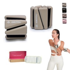 Wrist  Ankle Weights for Women   2 lb Ankle Weights Set of 2, 1 lb Each  ...