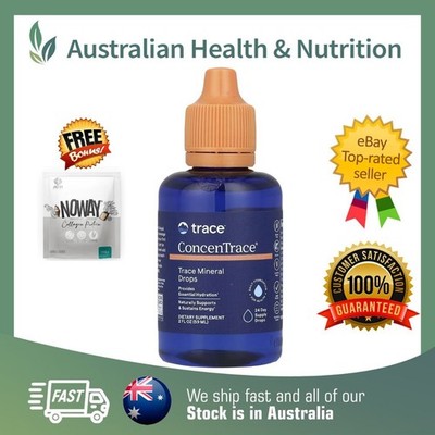 TRACE MINERALS RESEARCH CONCENTRACE TRACE MINERAL DROPS 59ML + FREE SAMPLE