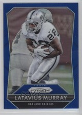2015 Panini Prizm Blue Prizm Latavius Murray #124 0a1