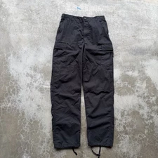 Vtg Black Military Propper Cargo Pants Mens M/L 32x32