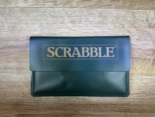 Vintage 1980s magnetic portable travel Scrabble set