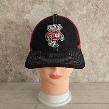 Youth Wisconsin Badgers Zephyr Adjustable Snapback Hat