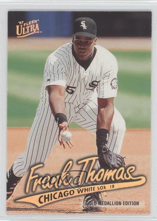 1997 Fleer Ultra Gold Medallion Edition Frank Thomas #G44 HOF 4hj