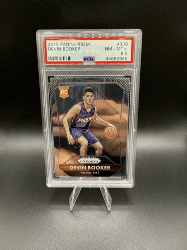 2015-16 Panini Prizm - Rookies Devin Booker #308 (RC) PSA 8.5
