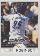 2012 MultiAd Sports Omaha Storm Chasers Clint Robinson #21 0kz8