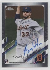 2021 Topps Chrome Rookie Auto Bryan Garcia #RA-BG Auto 0d08