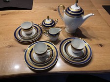 Hutschenreuther Kaffeeservice drache modell exklusiv kobalt