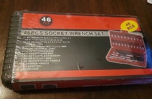 46 Piece Socket Tool Wrench Set