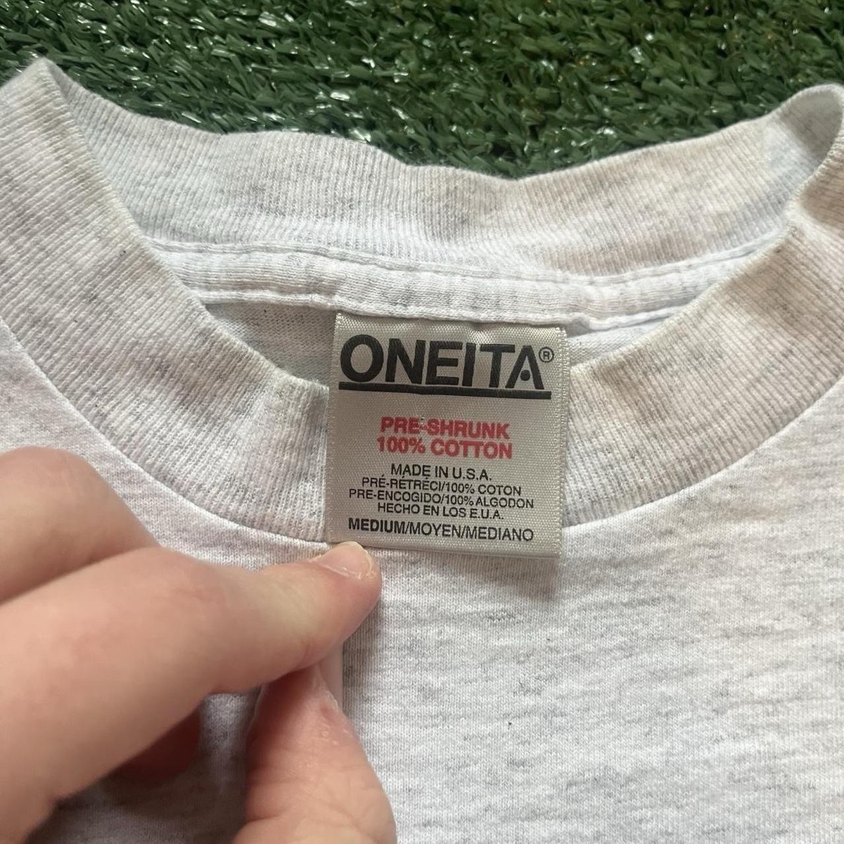 Vintage 90s Single Stitch Oneita Turning Stone Casino Single Stitch Tee Men’s M View 2