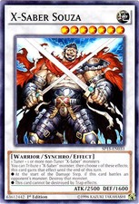 X-Saber Souza - SP15-EN033 - Common - 1st Edition Near Mint Star Pack Arc V 2015