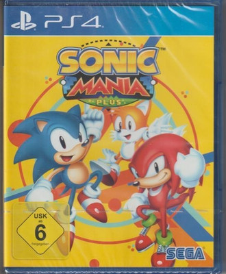 Sonic Mania Plus - PS4 PlayStation 4 - NEU OVP - *Blitzversand*