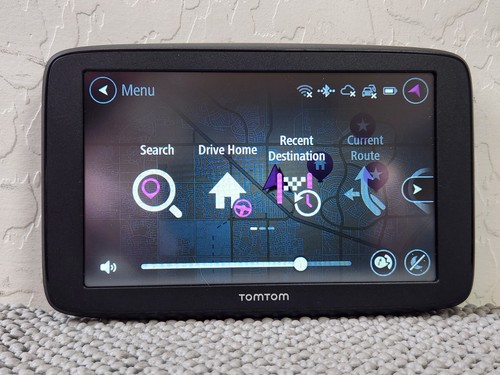 TomTom Go Basic 6 inch Sat Nav 4BA63 Satellite Navigation Good Condition Tested