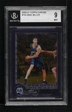 2000-01 Topps Chrome 382/1999 Mike Miller #155 BGS 9 MINT h8k