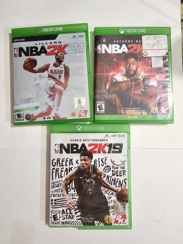 Xbox One Spiele Lot NBA 2K 19 20 &21 - Bild 1 von 4
