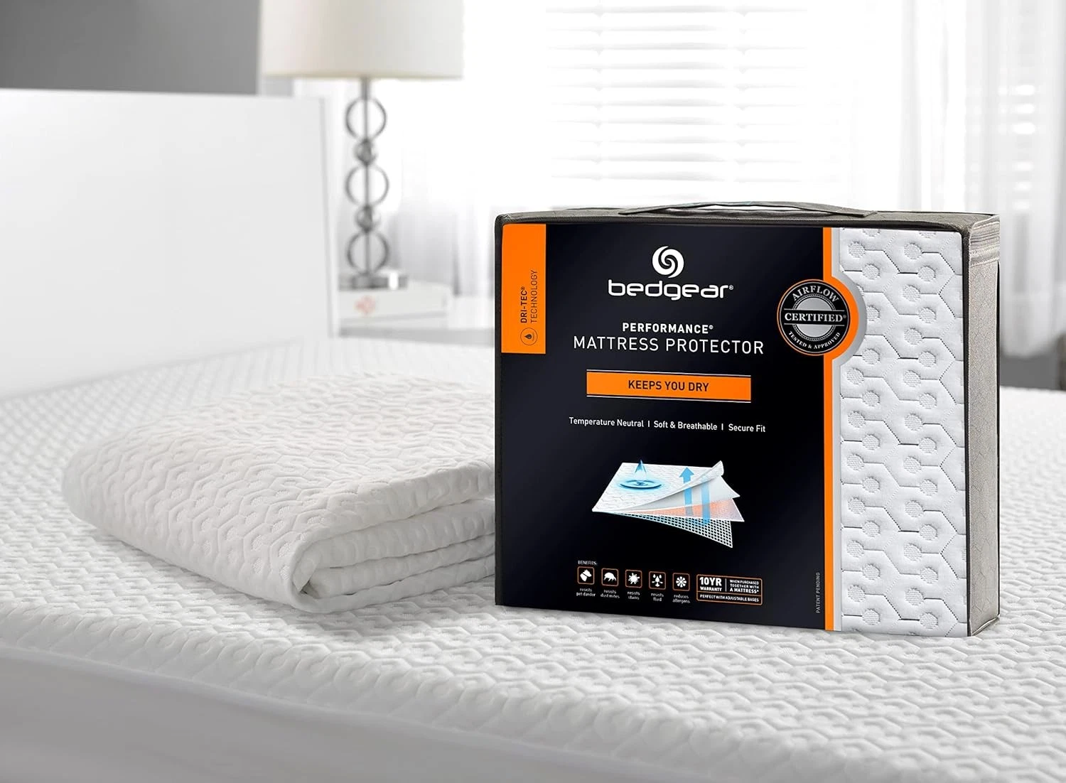 Bedgear Dri Tec Waterproof Mattress Protector Queen