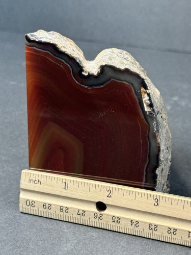 Achat Geode Buchstütze Paar - Bild 21 von 23