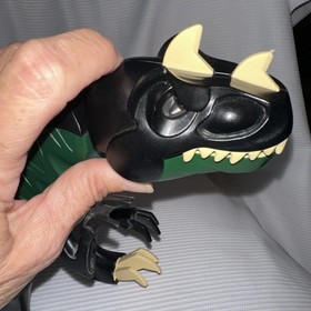 Lego Dino Attack (2005) 7476 Green T-Rex [Working light]