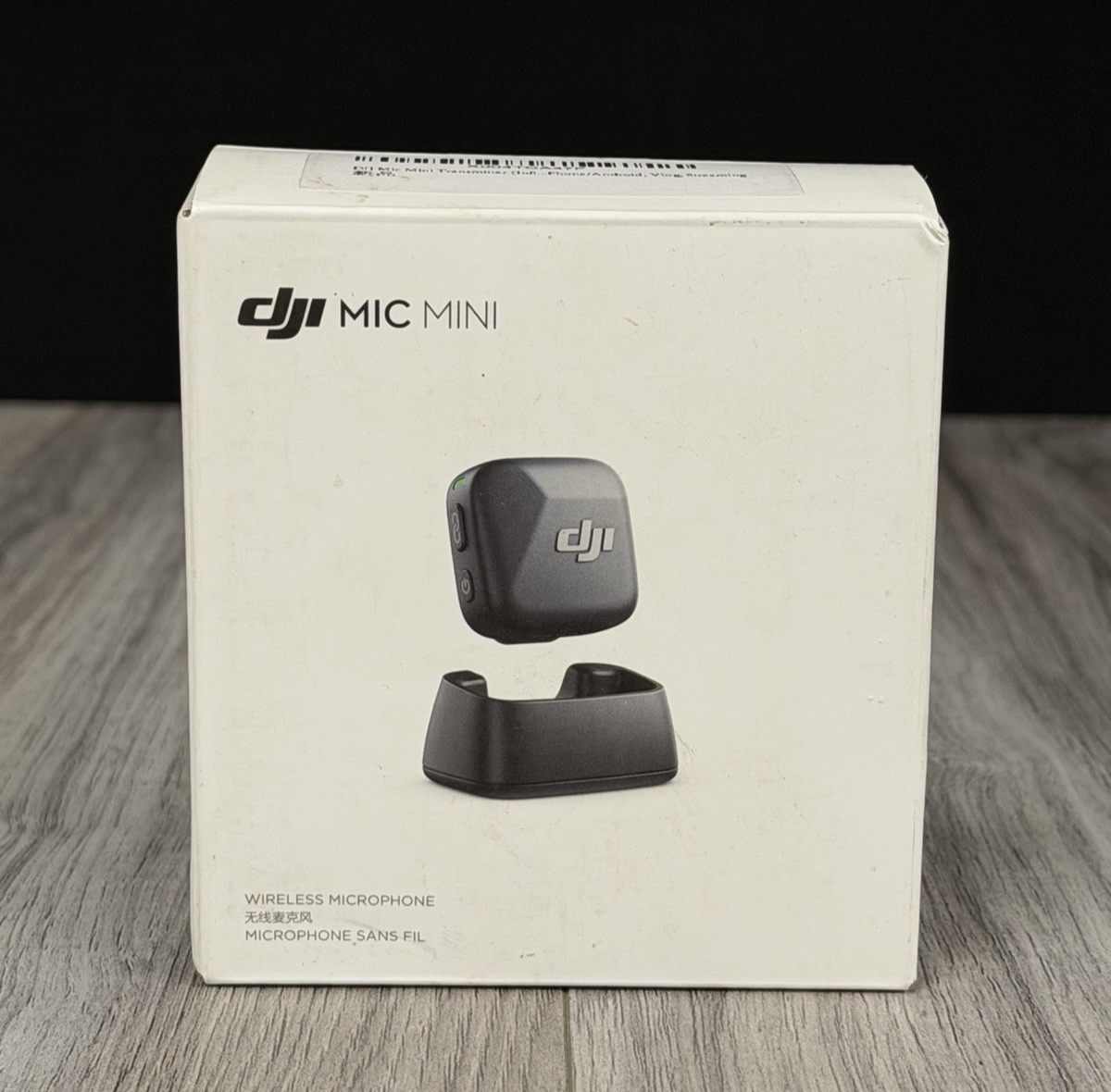 DJI Mic Mini Transmitter Infinity Black Wireless Microphone 3ED92A