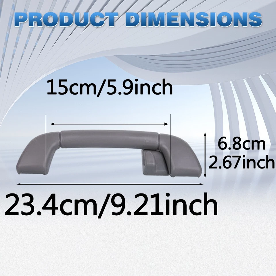Inner Roof Pull Handle Rear Right 74610-30320 Grey For Toyota Camry 2006-2011 - Image 3 of 4